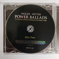 ซีดี Various - Bigger Better Power Ballads The Greatest Driving Anthems In The World Ever CD NM 2CDs