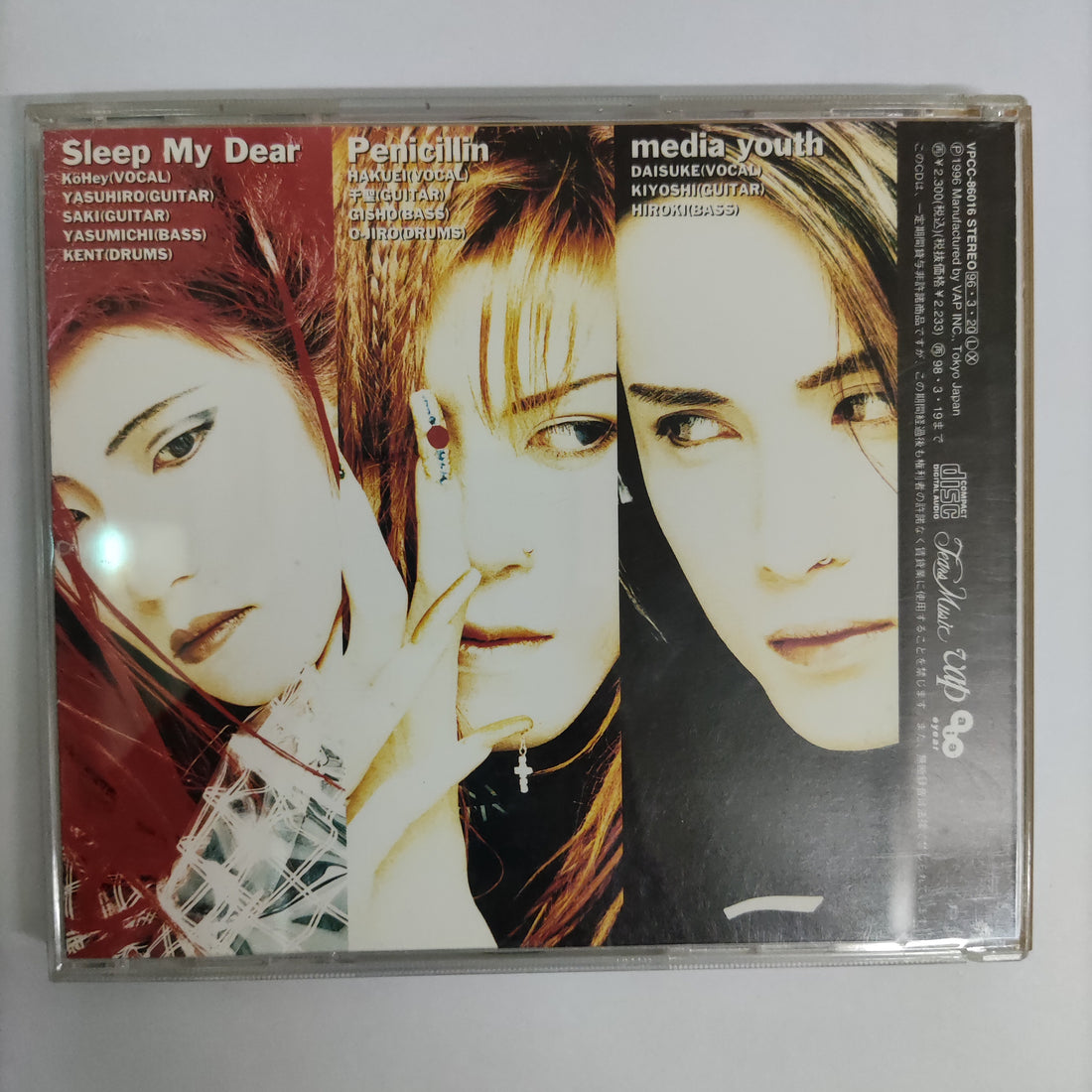 ซีดี Plactical J.O.K.E - Media Youth Sleep My Dear CD VG+