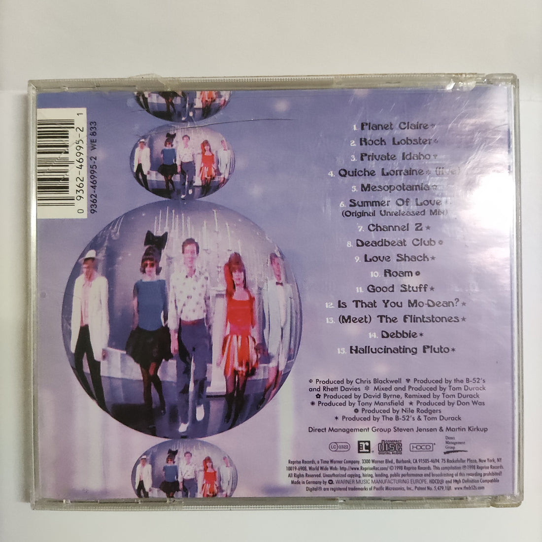 ซีดี The B-52's - Time Capsule Songs For A Future Generation CD NM or M-