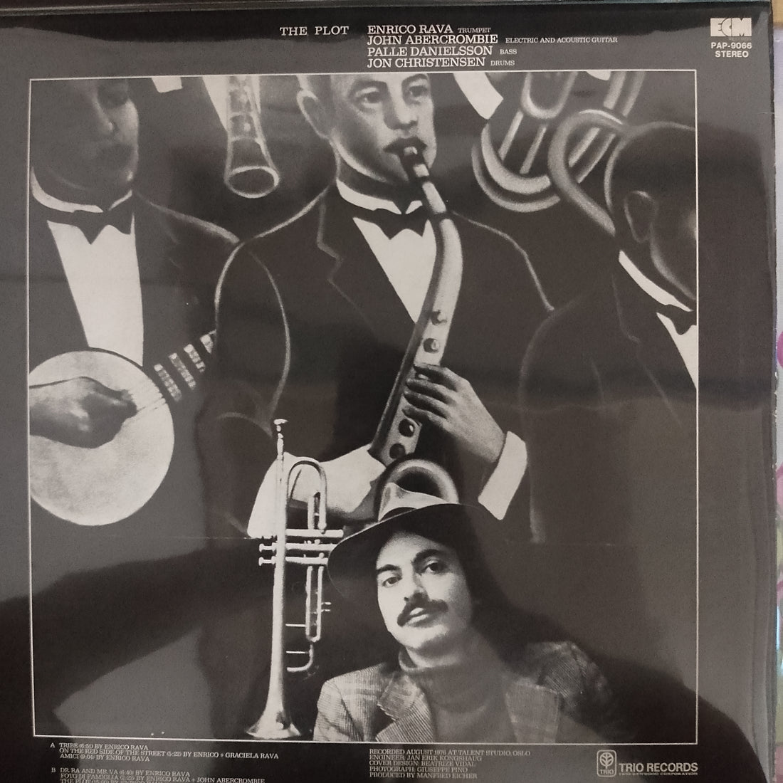 แผ่นเสียง Enrico Rava - The Plot Vinyl VG+