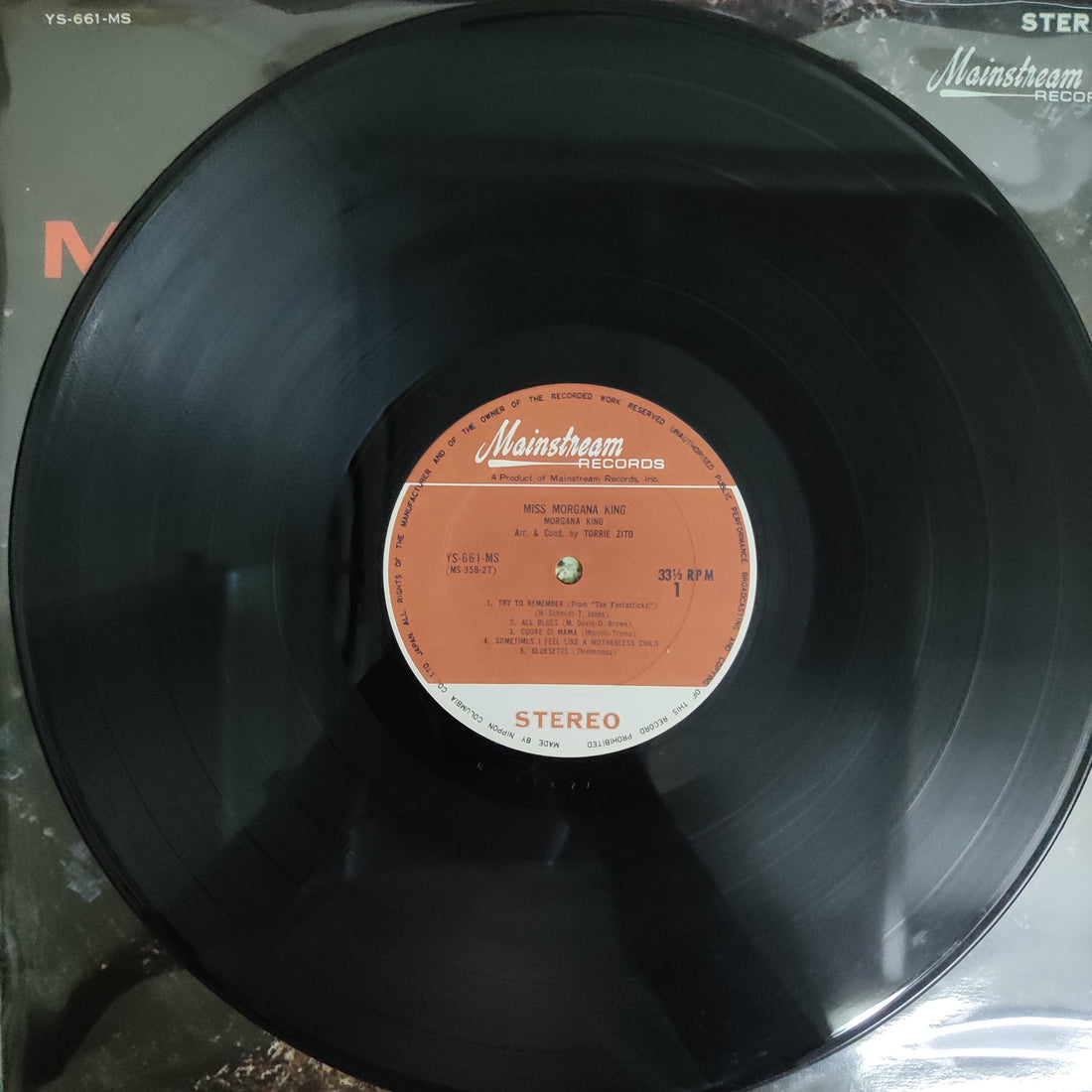 แผ่นเสียง Morgana King - Miss Morgana King Vinyl VG