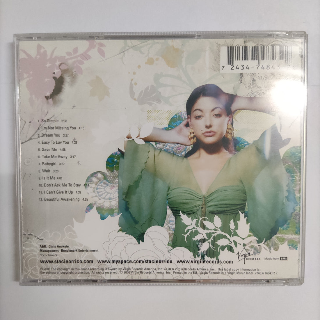 ซีดี Stacie Orrico - Beautiful Awakening CD VG+