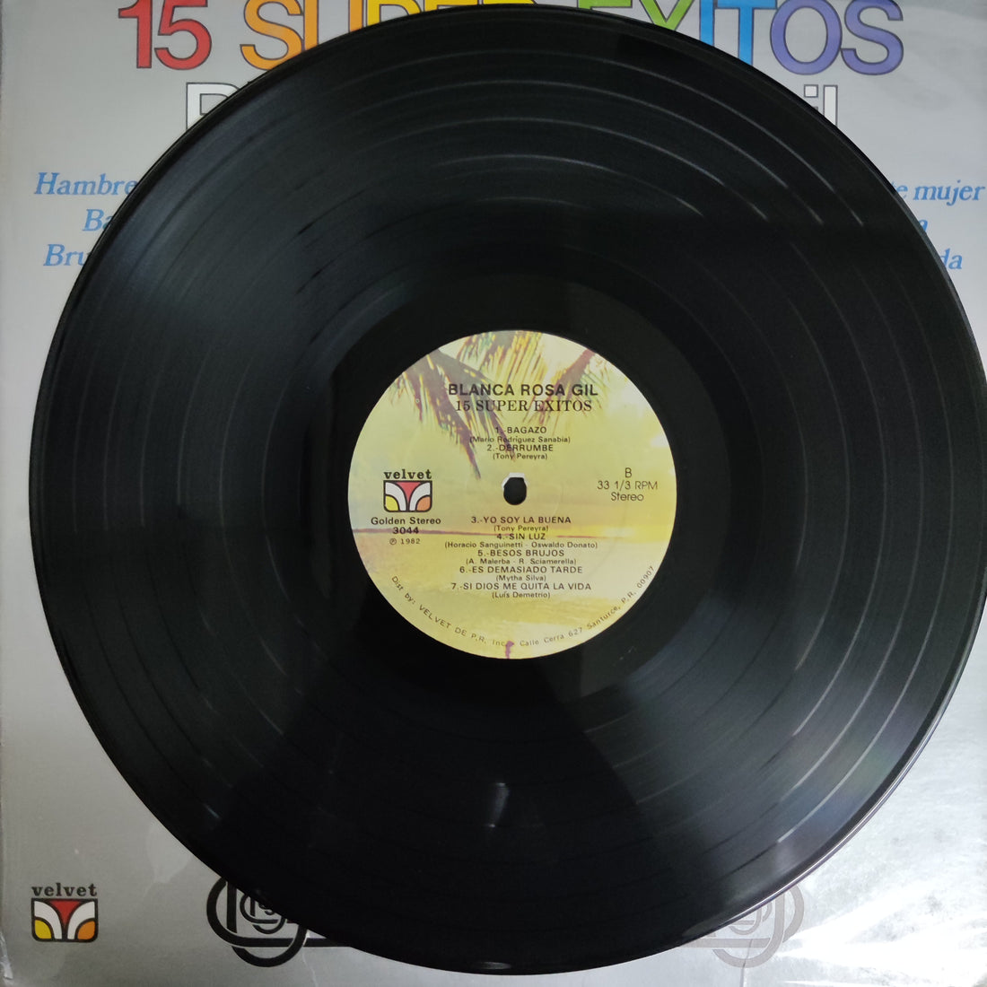 แผ่นเสียง Blanca Rosa Gil - 15 Super Exitos Vinyl VG+