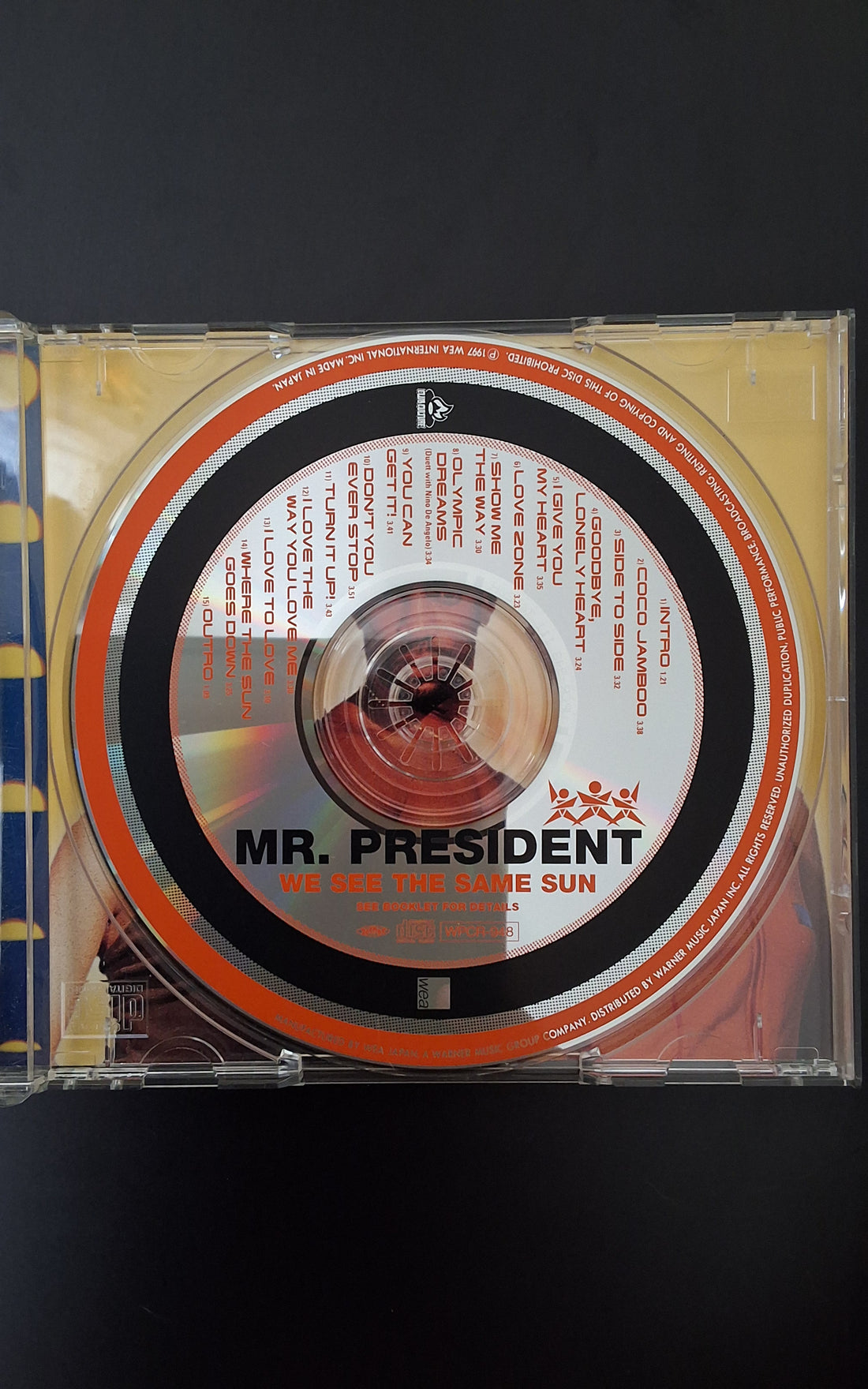 ซีดี Mr. President - We See The Same Sun CD NM or M-
