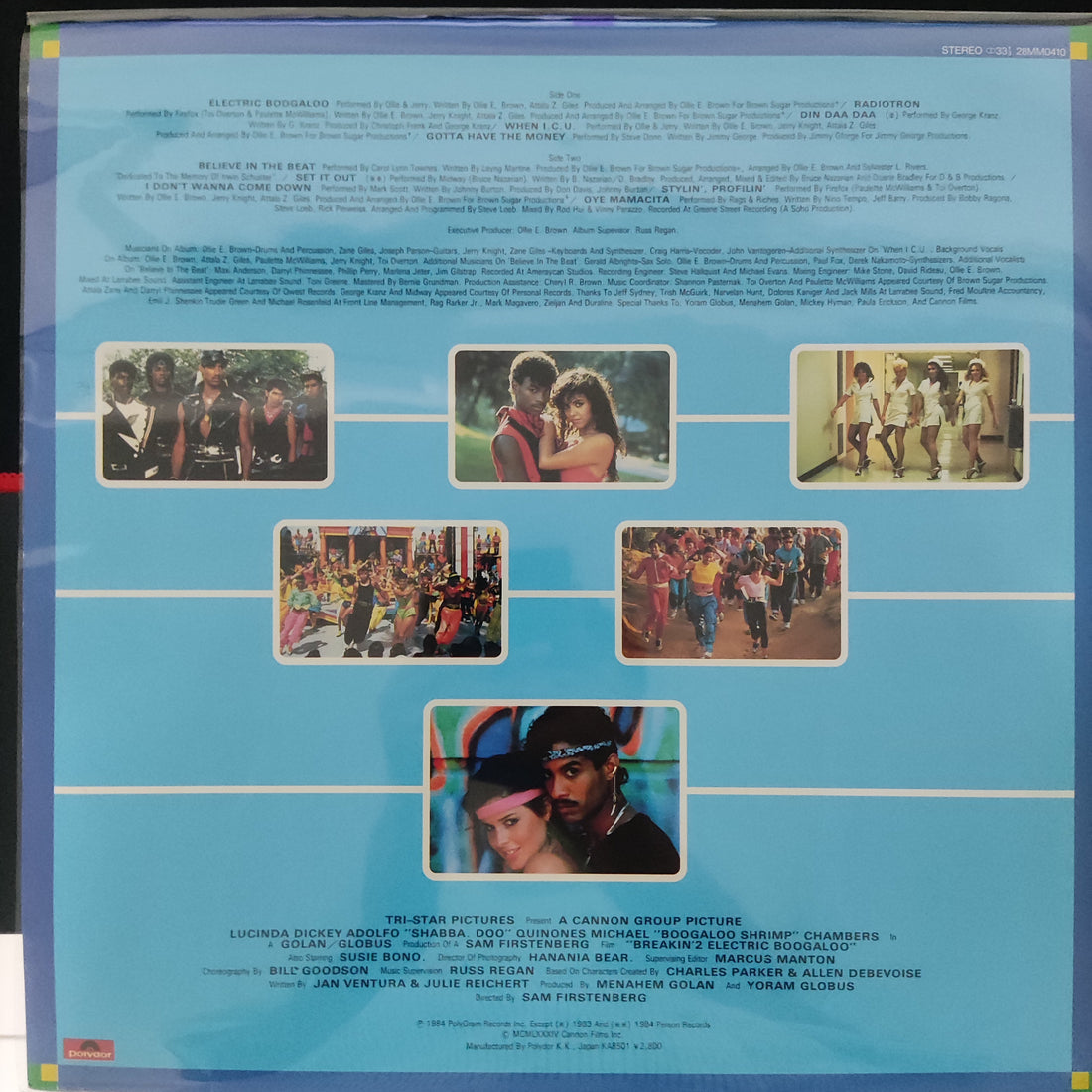 แผ่นเสียง Various - Original Motion Picture Soundtrack - Breakin' 2 Electric Boogaloo Vinyl VG+