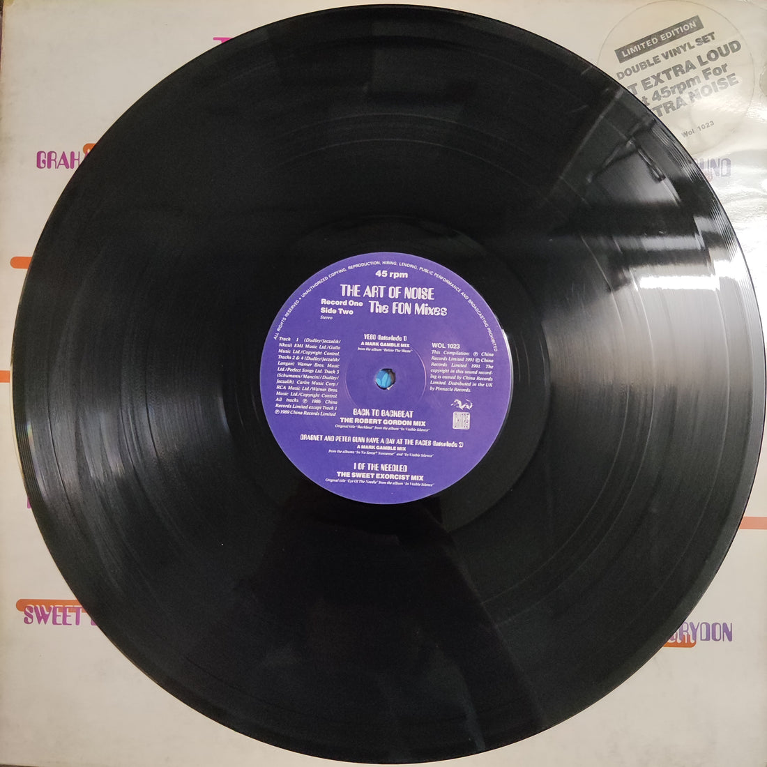 แผ่นเสียง The Art Of Noise - The FON Mixes Vinyl VG