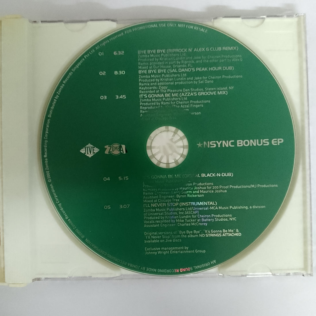 ซีดี *NSYNC - No Strings Attached CD VG+ 2CDs