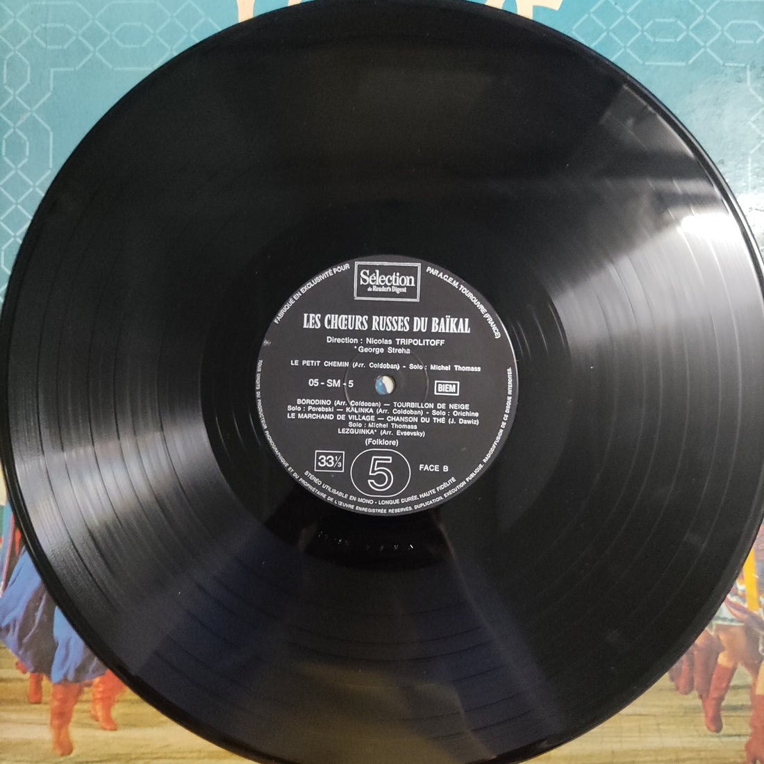 แผ่นเสียง Various - L'Ame De La musique Russe Vinyl VG+ 9LPs