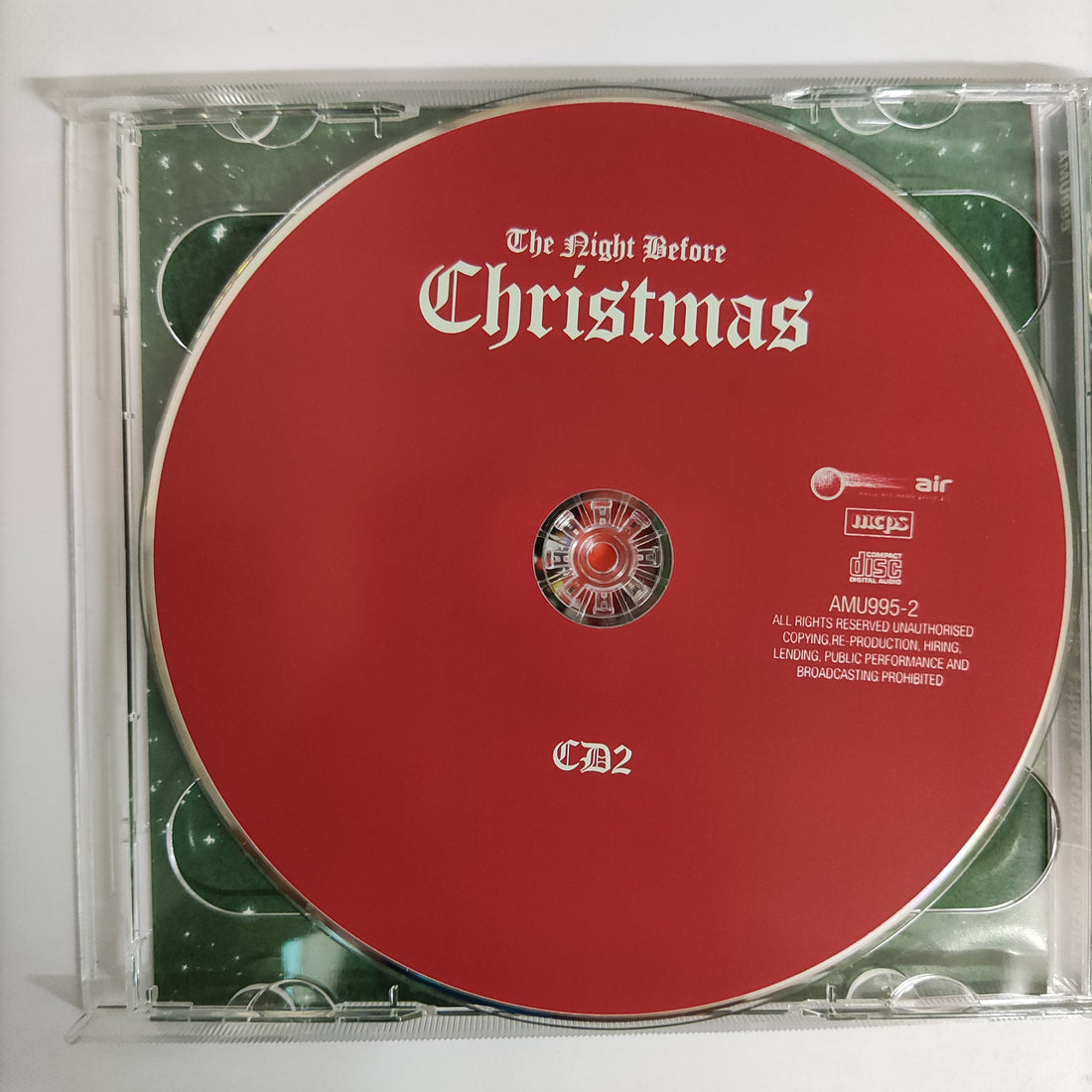 ซีดี Various - The Night Before Christmas A Collection Carols Stories And Song CD VG+ 2CDs