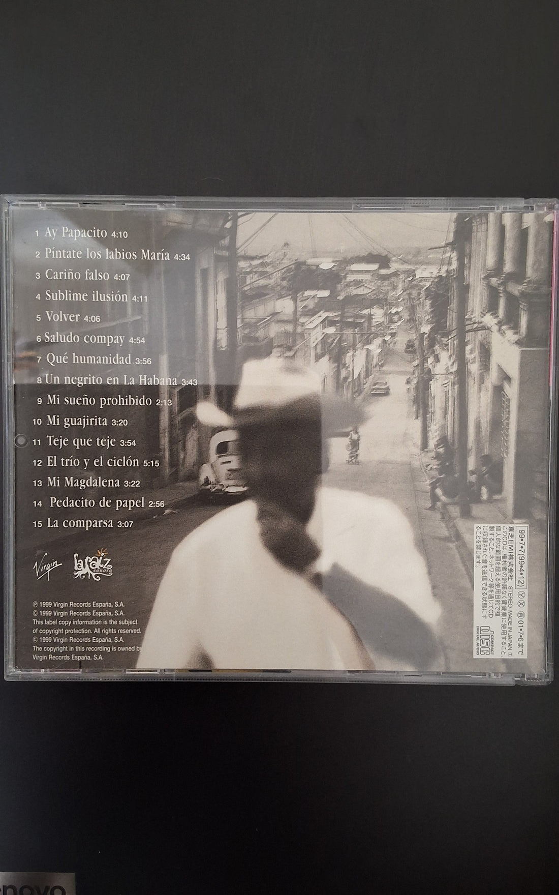 ซีดี Eliades Ochoa Y El Cuarteto Patria - Sublime Ilusion CD VG+