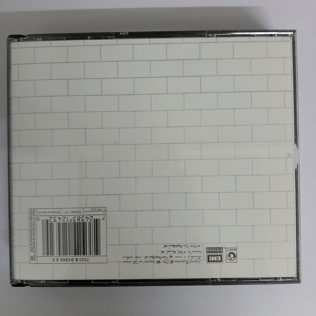 ซีดี Pink Floyd - The Wall CD NM 2CDs