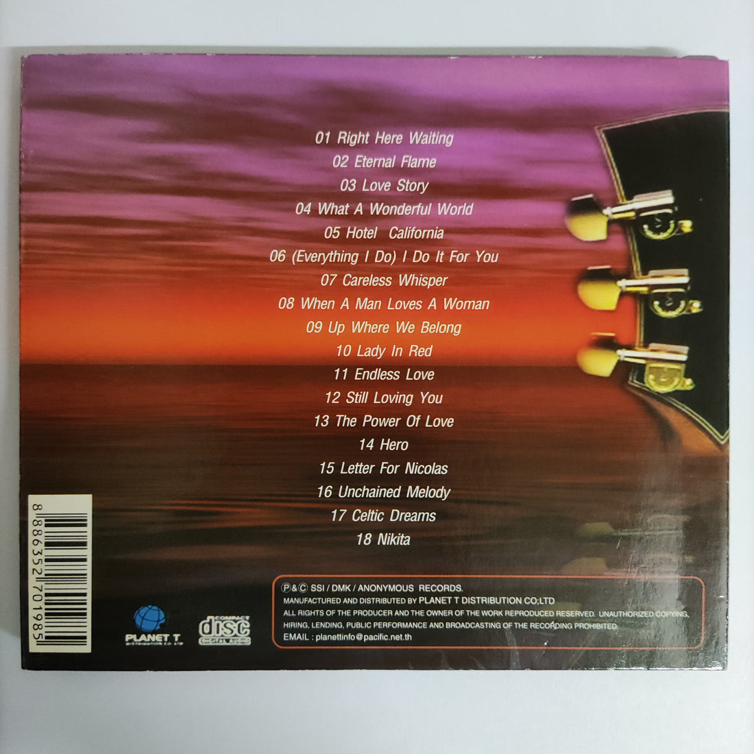 ซีดี Various - Latino Guitar For A Romantic Evening CD NM