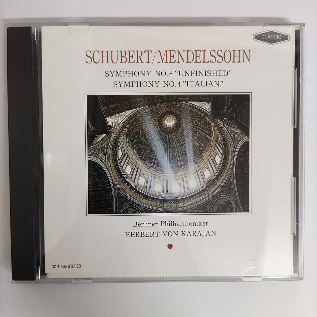 ซีดี Various - Schubert / Mendelssohn Symphony No.8 Unfinished Symphony No.4 Italian CD VG+