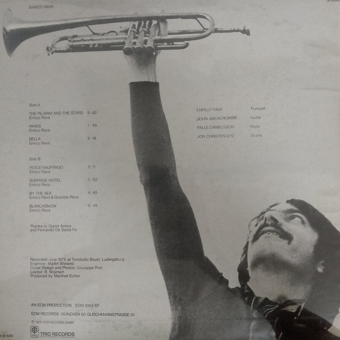 แผ่นเสียง Enrico Rava - The Pilgrim And The Stars Vinyl VG+