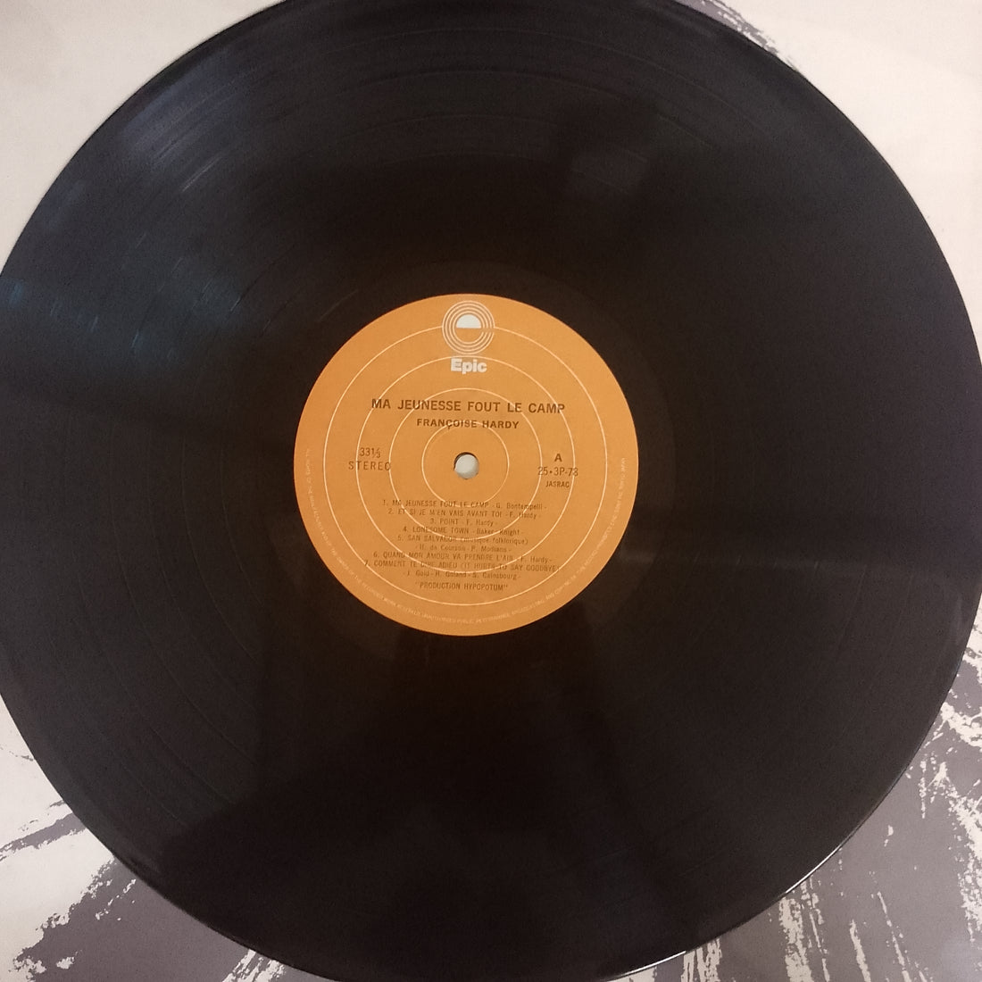 แผ่นเสียง Françoise Hardy = Françoise Hardy - Ma Jeunesse Fout Le Camp = もう森へなんか行かない Vinyl VG+