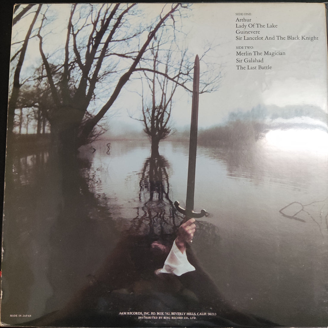 แผ่นเสียง Rick Wakeman - The Myths And Legends Of King Arthur And The Knights Of The Round Table Vinyl VG+