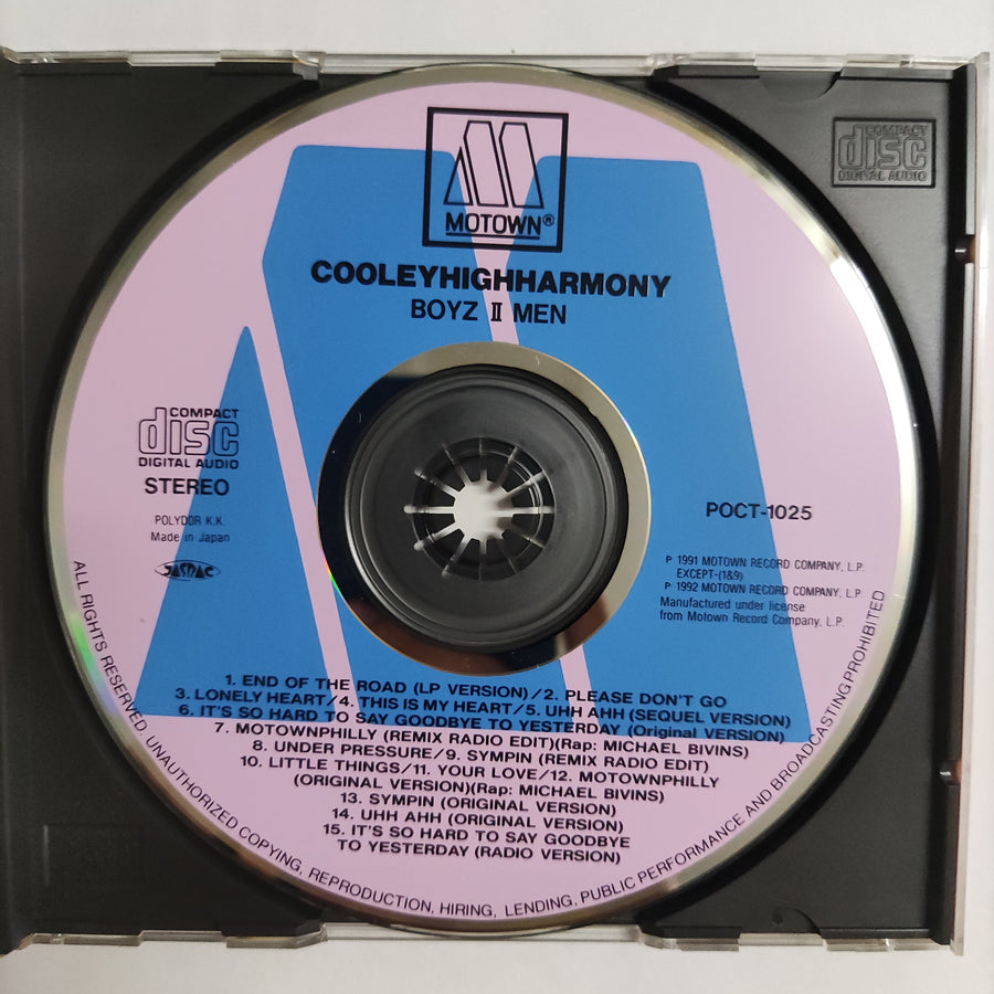 ซีดี Boyz II Men - Cooleyhighharmony CD VG+