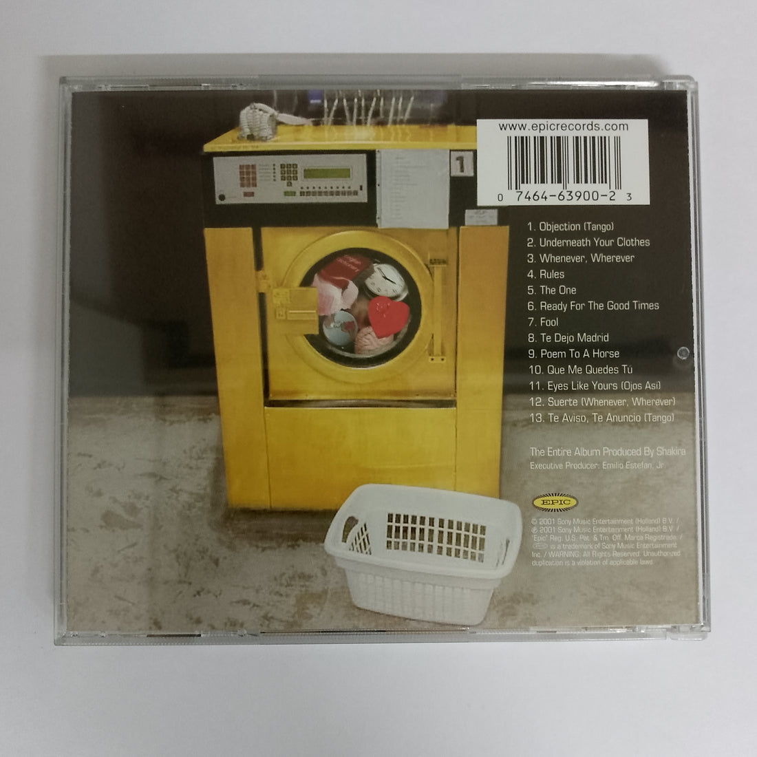 ซีดี Shakira - Laundry Service CD NM