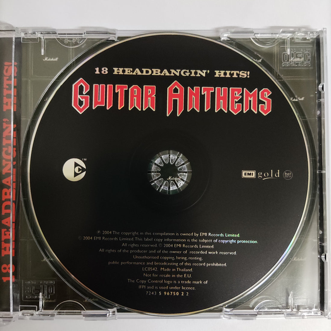 ซีดี Various - Guitar Anthems CD VG+
