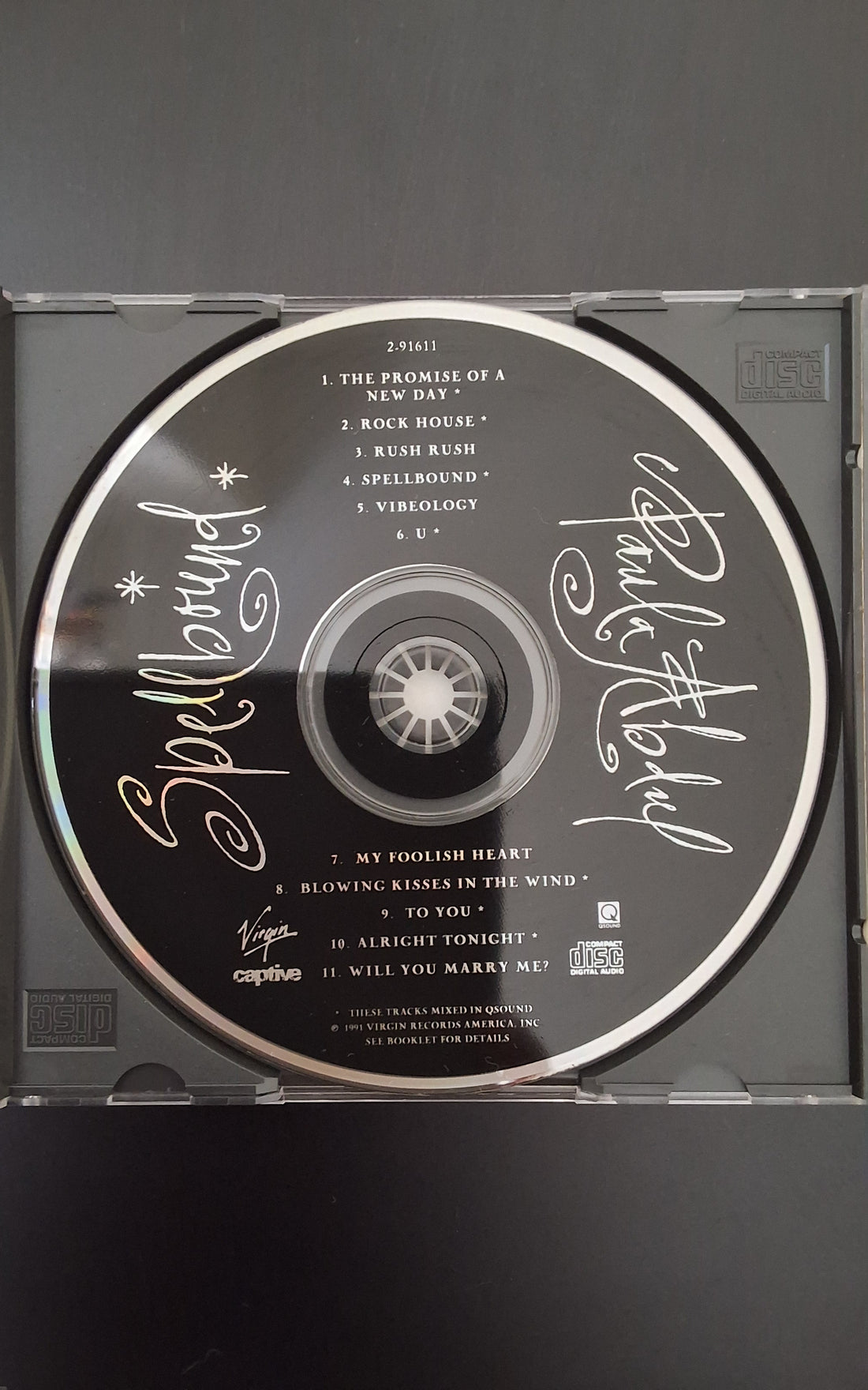 ซีดี Paula Abdul - Spellbound CD VG+