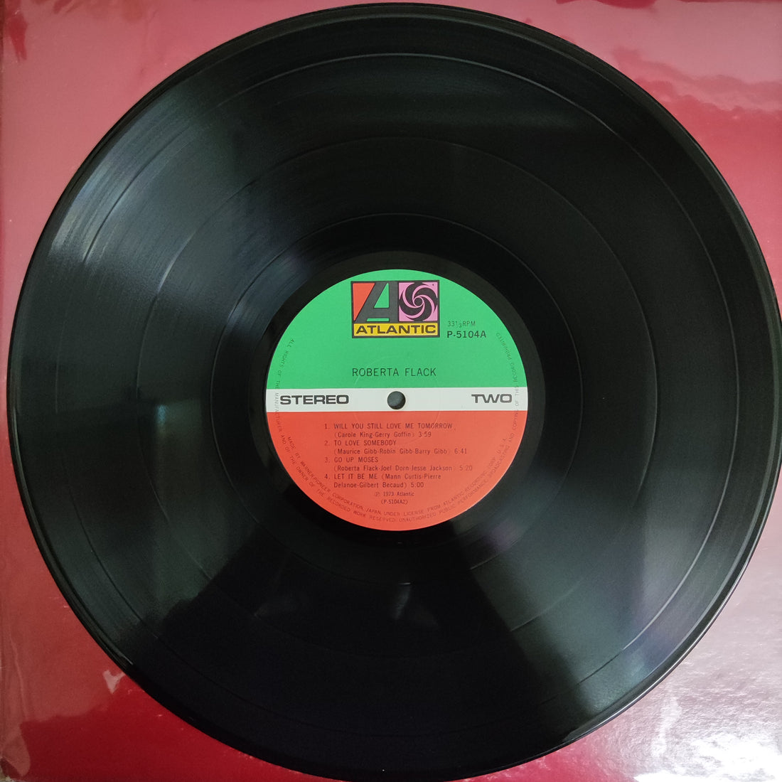 แผ่นเสียง Roberta Flack Vinyl VG+