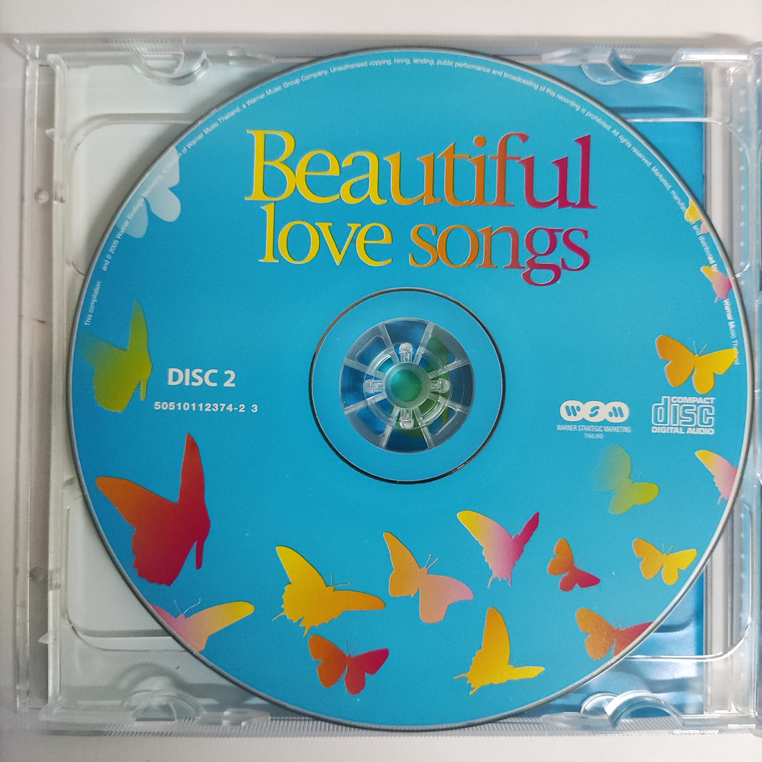 ซีดี Various - Beautiful Love Songs 34 Of The Most Beautiful Love Songs CD NM 2CDs