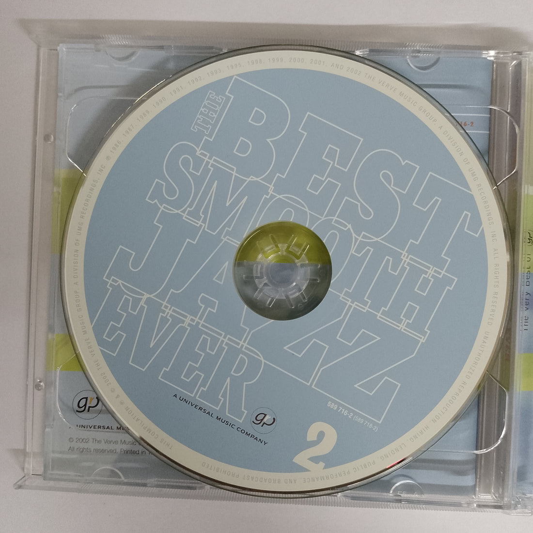 ซีดี Various - The Best Smooth Jazz Ever CD NM 2CDs