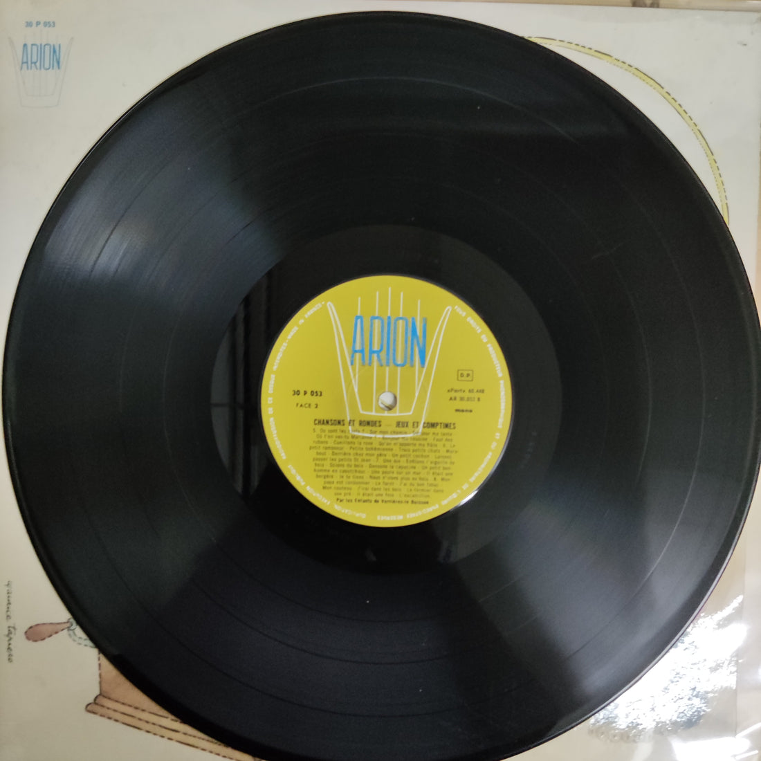 แผ่นเสียง Various - Chansons Et Rondes Jeux Et Comptines Vinyl VG+