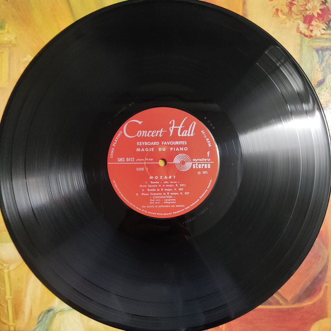 แผ่นเสียง Various - Magie Du Piano Keyboard Favourites Vinyl VG+ 6LPs