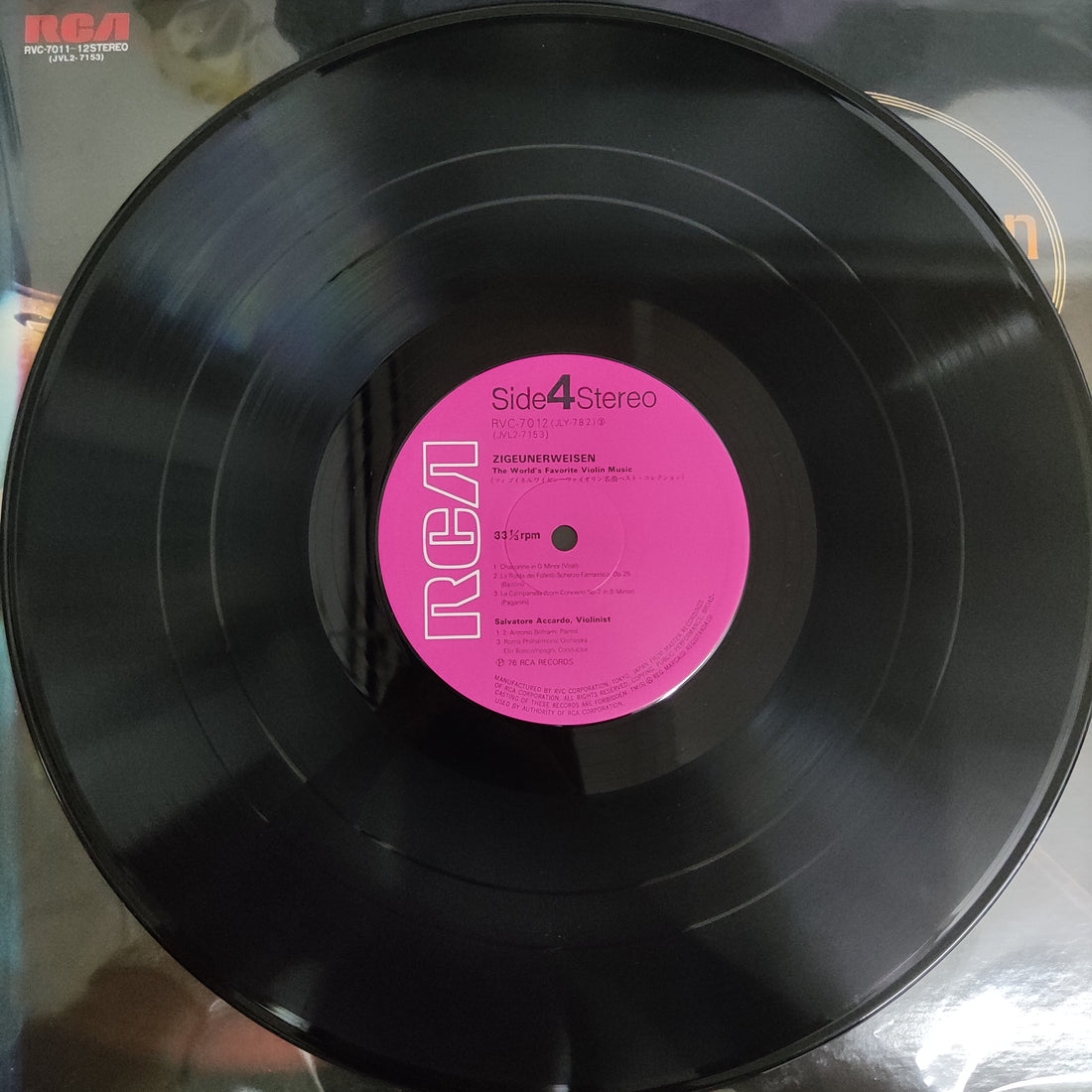 แผ่นเสียง Various - The World's Favorite Violin Music Zigeunerweisen Vinyl VG+ 2LPs