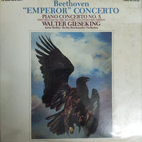 แผ่นเสียง Beethoven - Emperor Concerto Piano Concerto No.5 Walter Gieseking Vinyl VG+