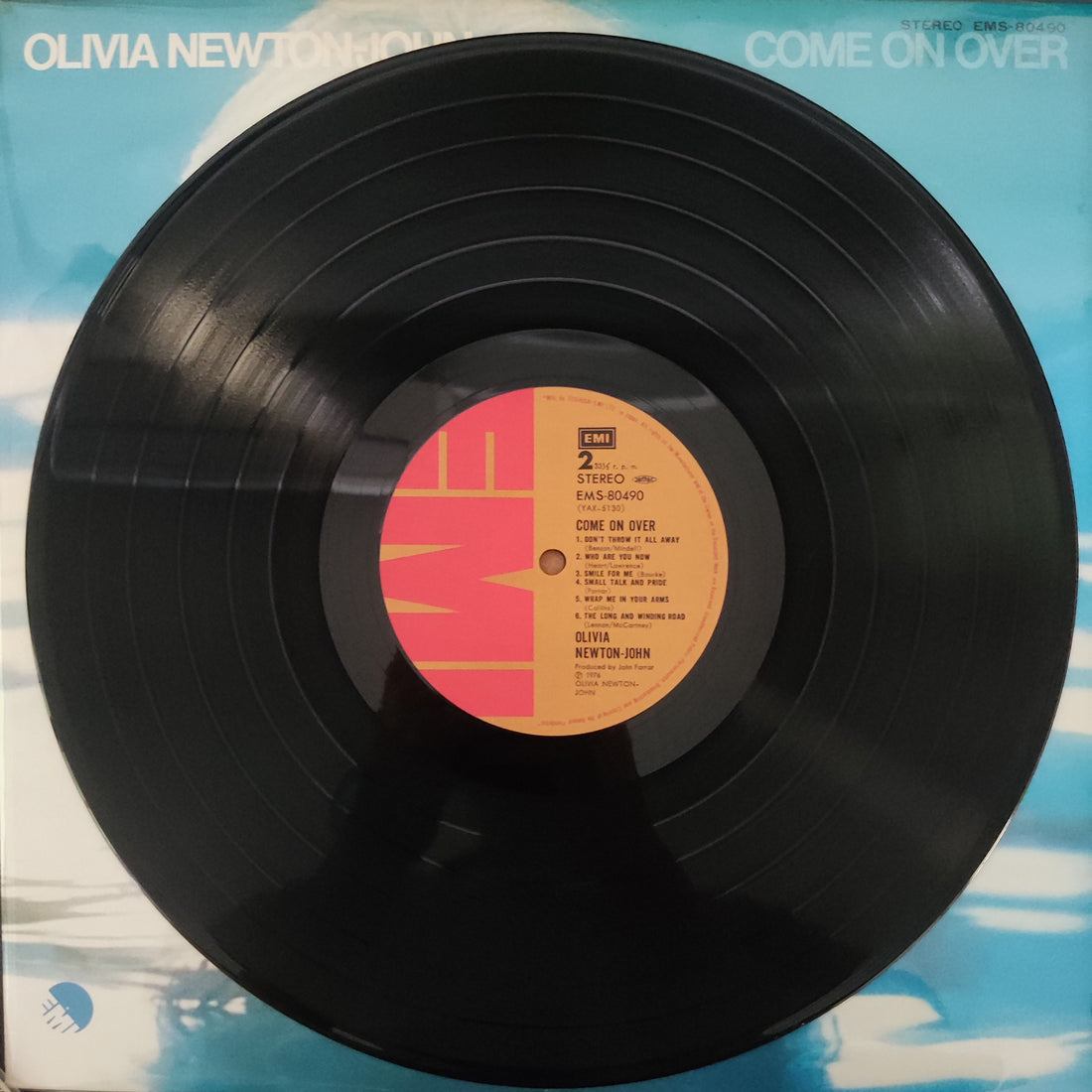 แผ่นเสียง Olivia Newton-John = Olivia Newton-John - Come On Over = 水のなかの妖精 Vinyl VG+