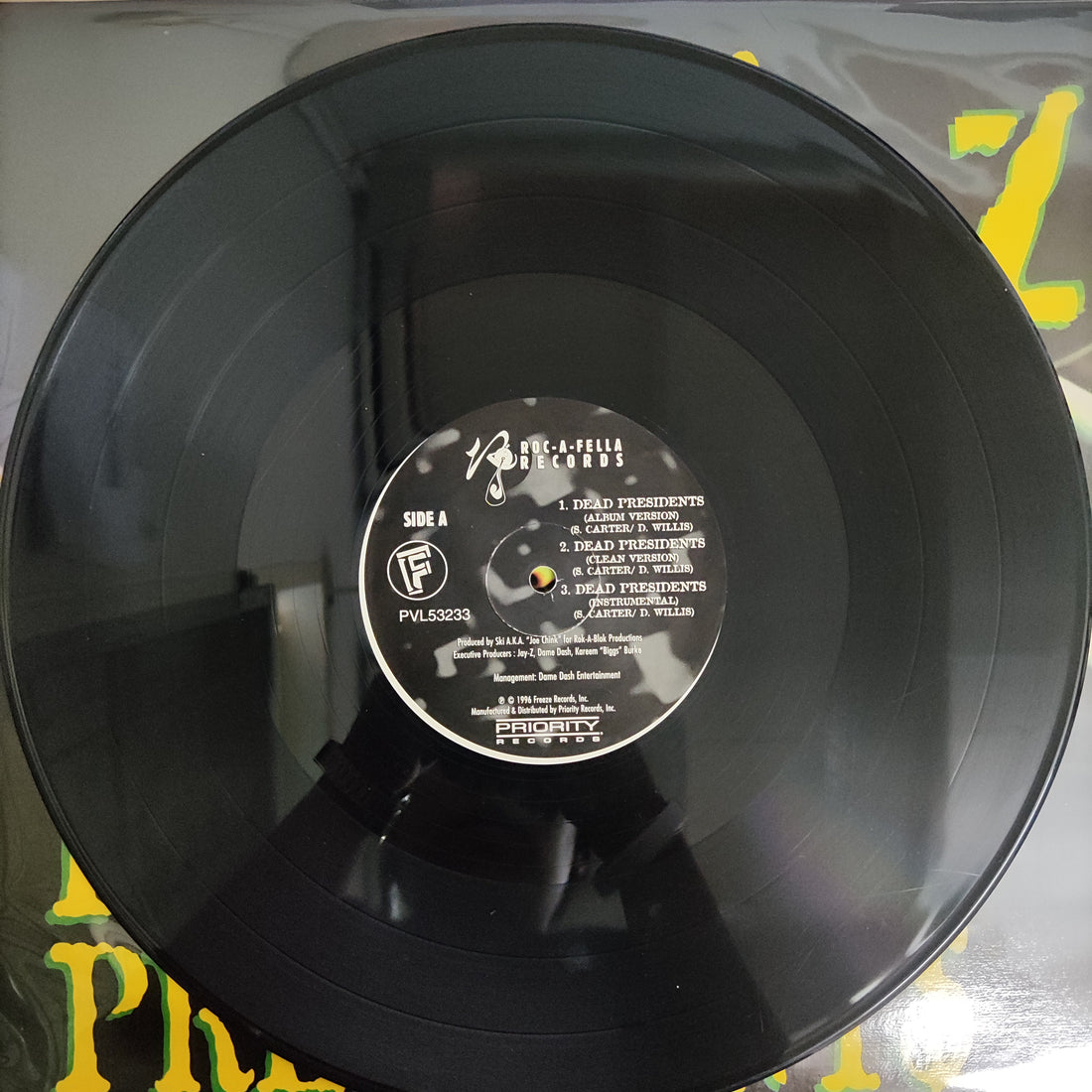 แผ่นเสียง Jaÿ-Z - Dead Presidents Vinyl VG