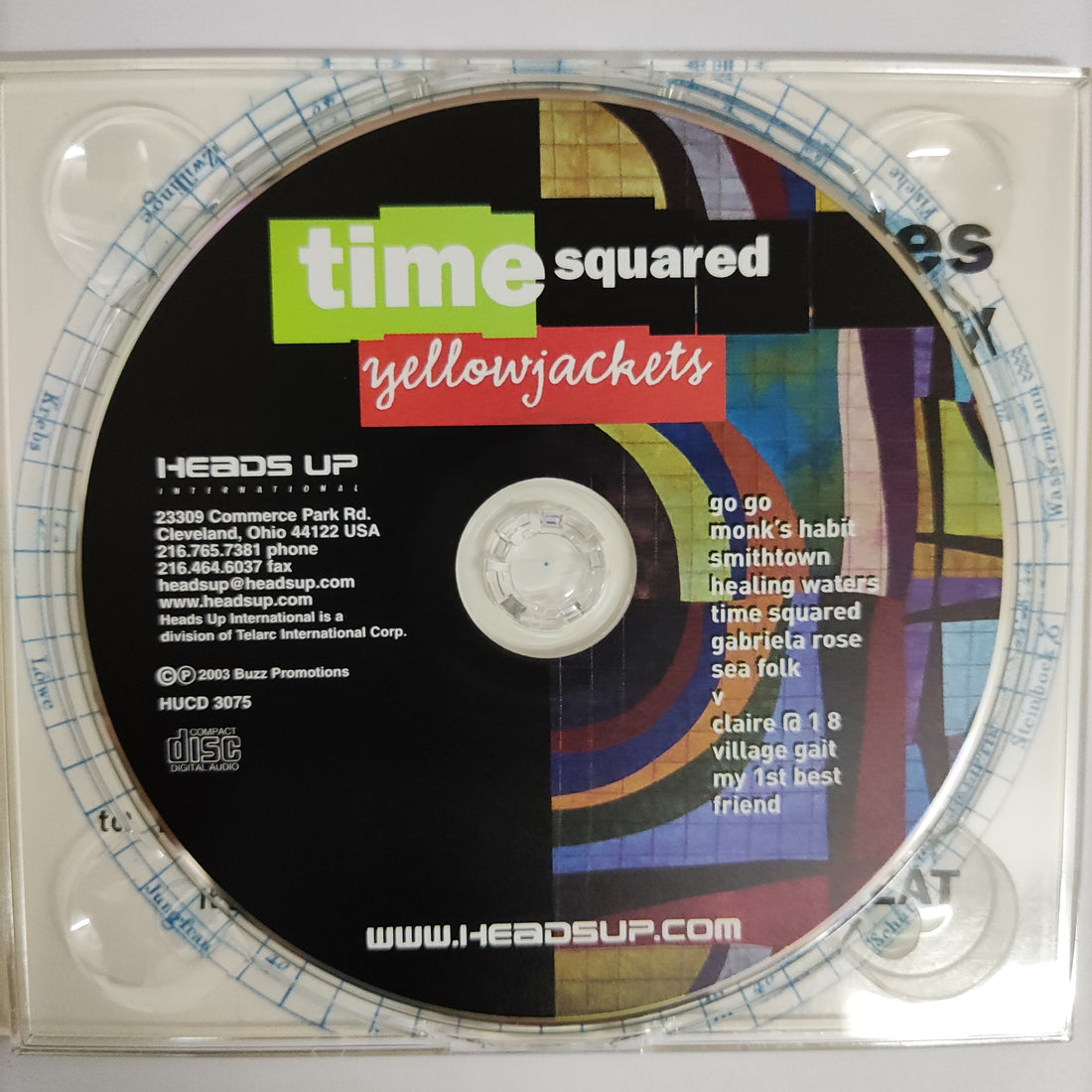 ซีดี Yellowjackets - Time Squared CD NM