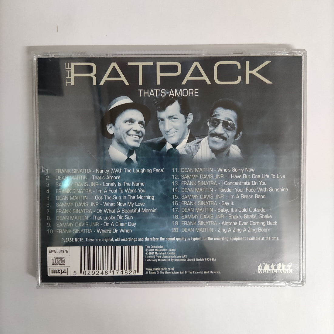 ซีดี The Rat Pack Volume 1 CD NM 6CDs
