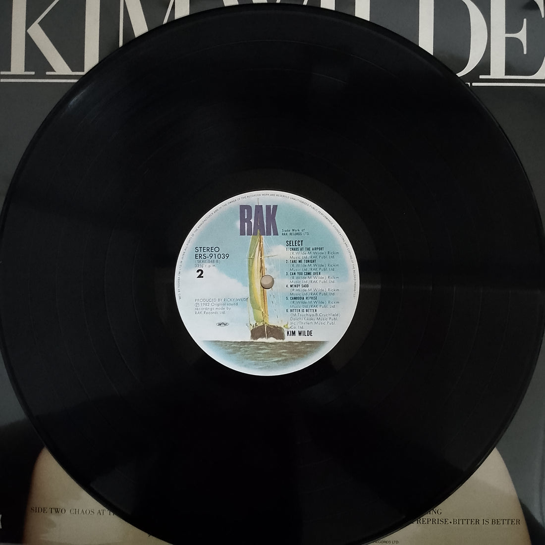 แผ่นเสียง Kim Wilde - Select Vinyl VG+