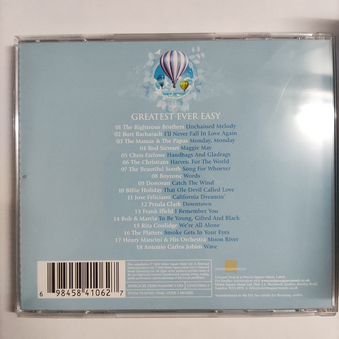 ซีดี Various - Greatest Ever! Easy The Definitive Collection Ulimate Jazz Christmas 3CDs