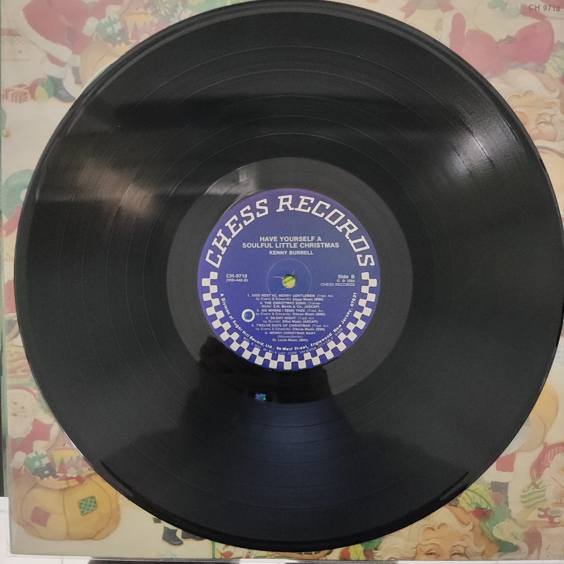 แผ่นเสียง Kenny Burrell - Have Yourself A Soulful Little Christmas Vinyl VG+