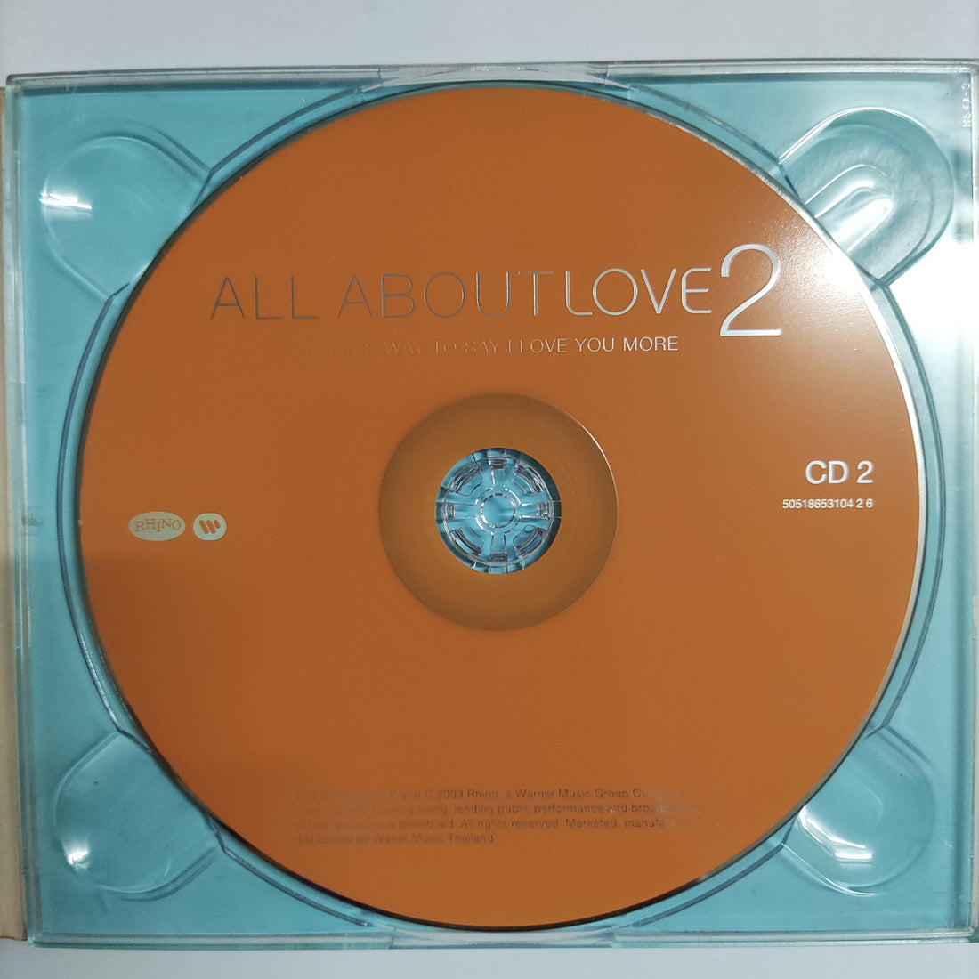 ซีดี Various - All About Love 2 Countess Way To Say I Love You More CD VG+ 3CDs