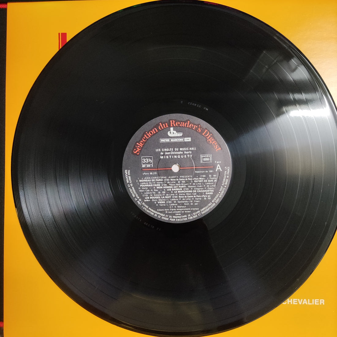 แผ่นเสียง Various - Les Cingles Du Music-Hall De Jean-Christophe Averty Vinyl VG+ 10LPs