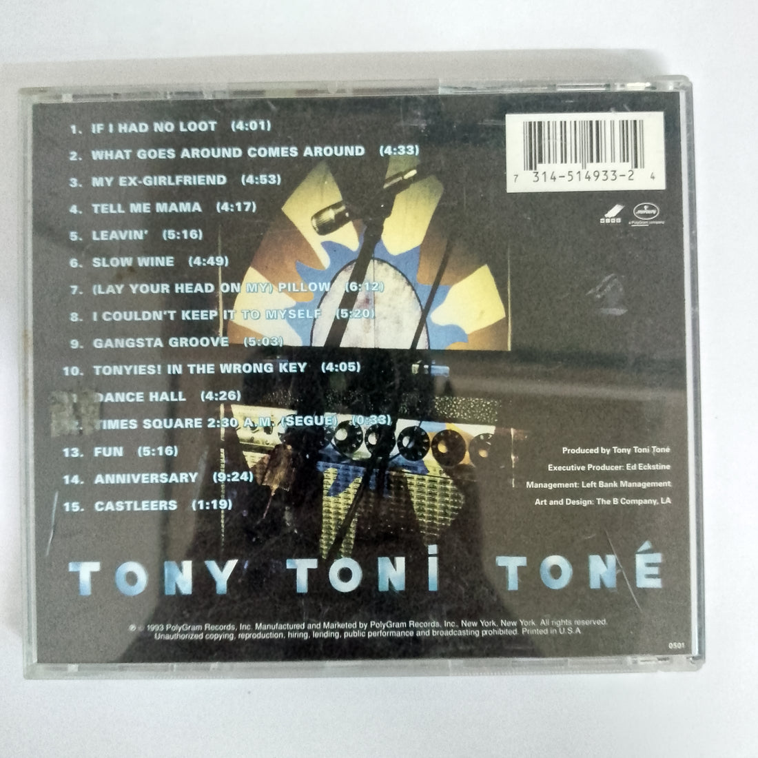 ซีดี Tony! Toni! Toné! - Sons Of Soul CD VG+