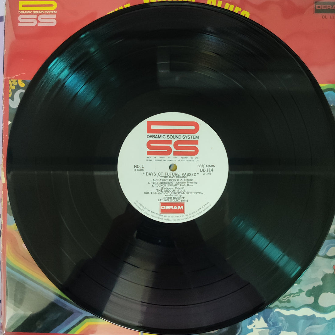 แผ่นเสียง The Moody Blues - Days Of Future Passed Vinyl VG+
