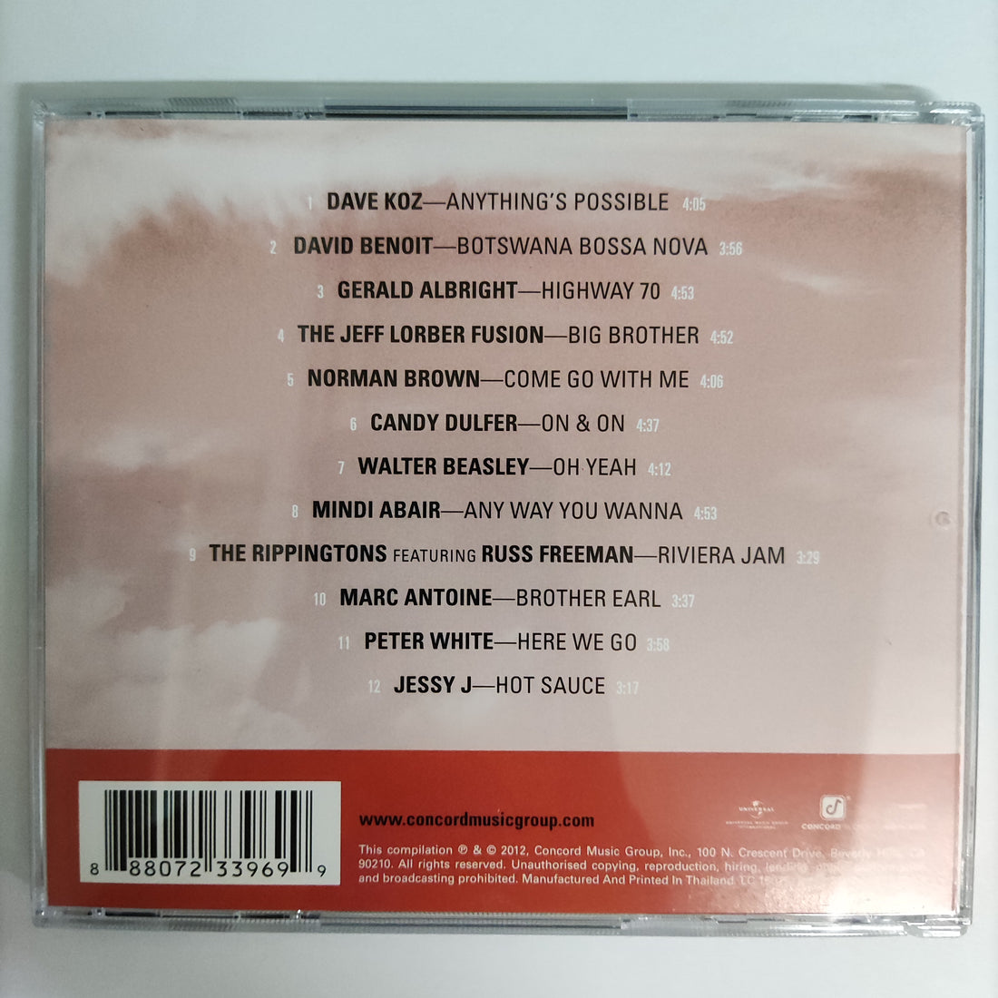 ซีดี Various - Smooth Jazz Hits Ultimate Grooves CD NM