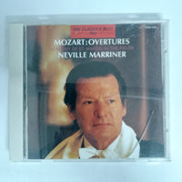 ซีดี Wolfgang Amadeus Mozart : Sir Neville Marriner, The Academy Of St. Martin-in-the-Fields - Overtures CD VG+