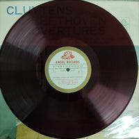 แผ่นเสียง Cluytens - Beethoven Overtures Vinyl VG+ แผ่นสี