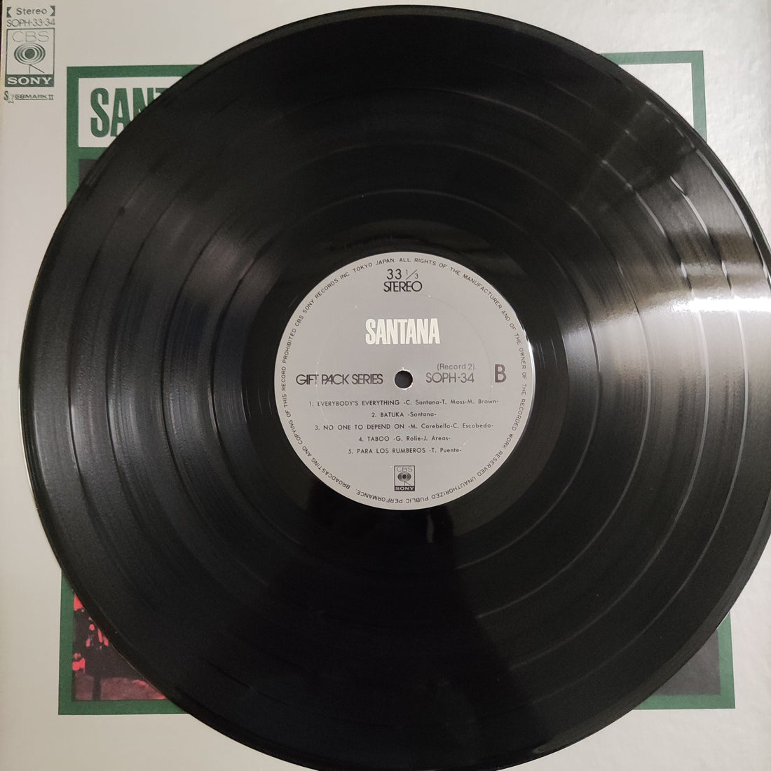 แผ่นเสียง Santana - Gift Pack Series Vinyl VG+ 2LPs