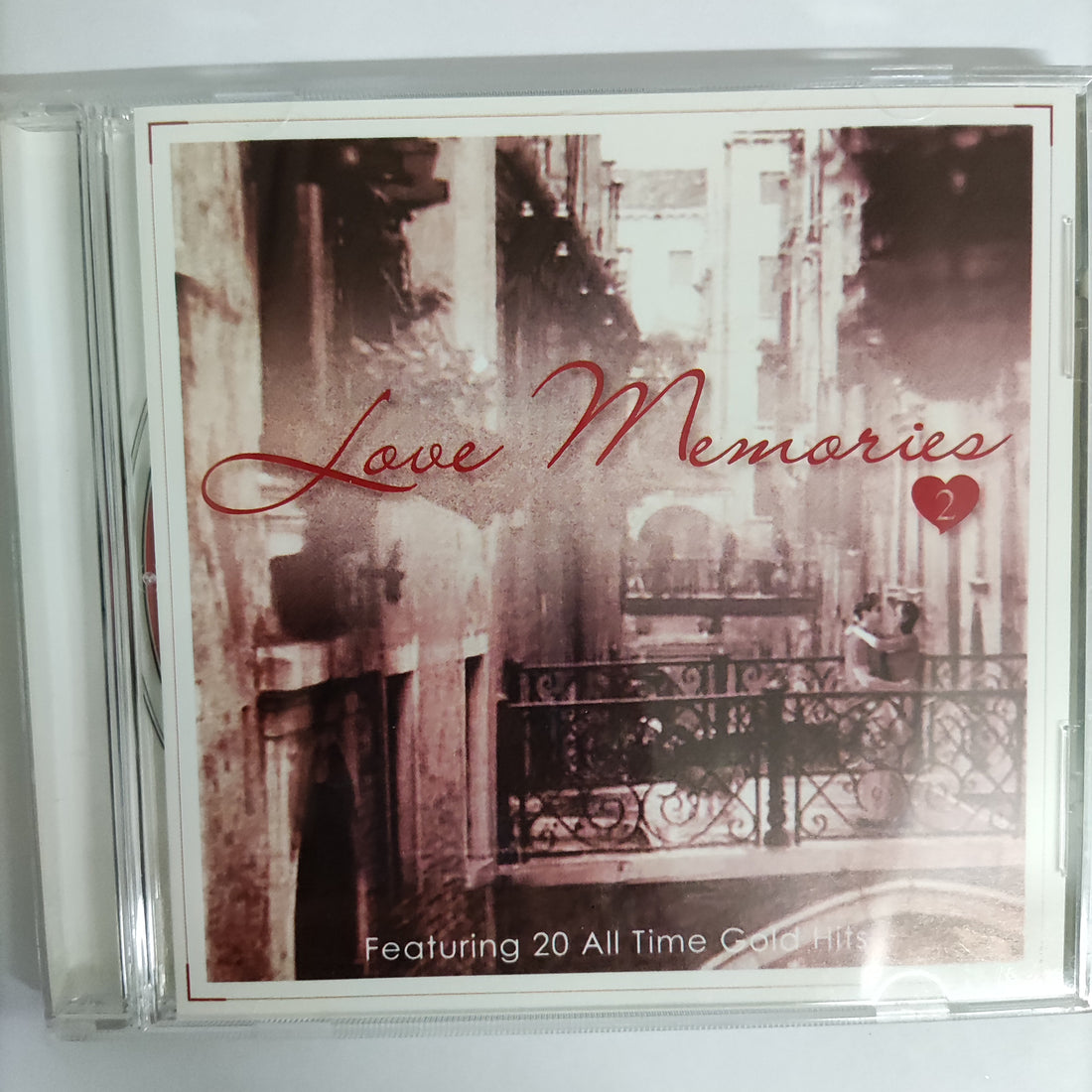 ซีดี Various - Love Memories Featuring 20 All Time Gold Hits 2 CD NM