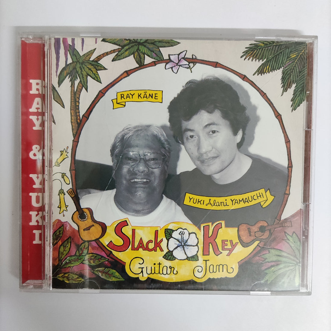 ซีดี Ray Kāne & Yuki Alani Yamauchi - Slack Key Guitar Jam CD VG+
