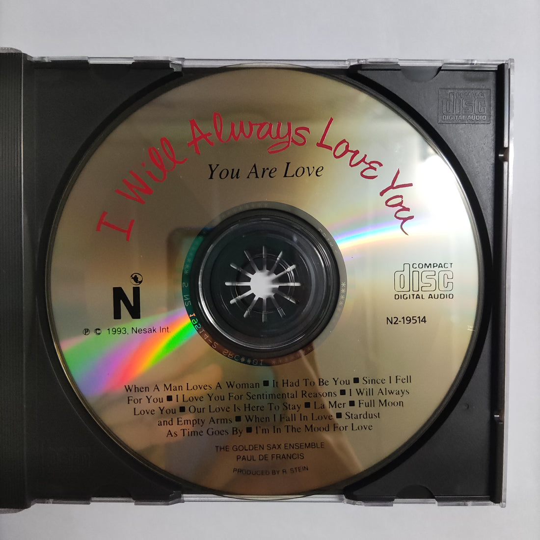 ซีดี Various - I Will Always Love You You Are Love CD VG+