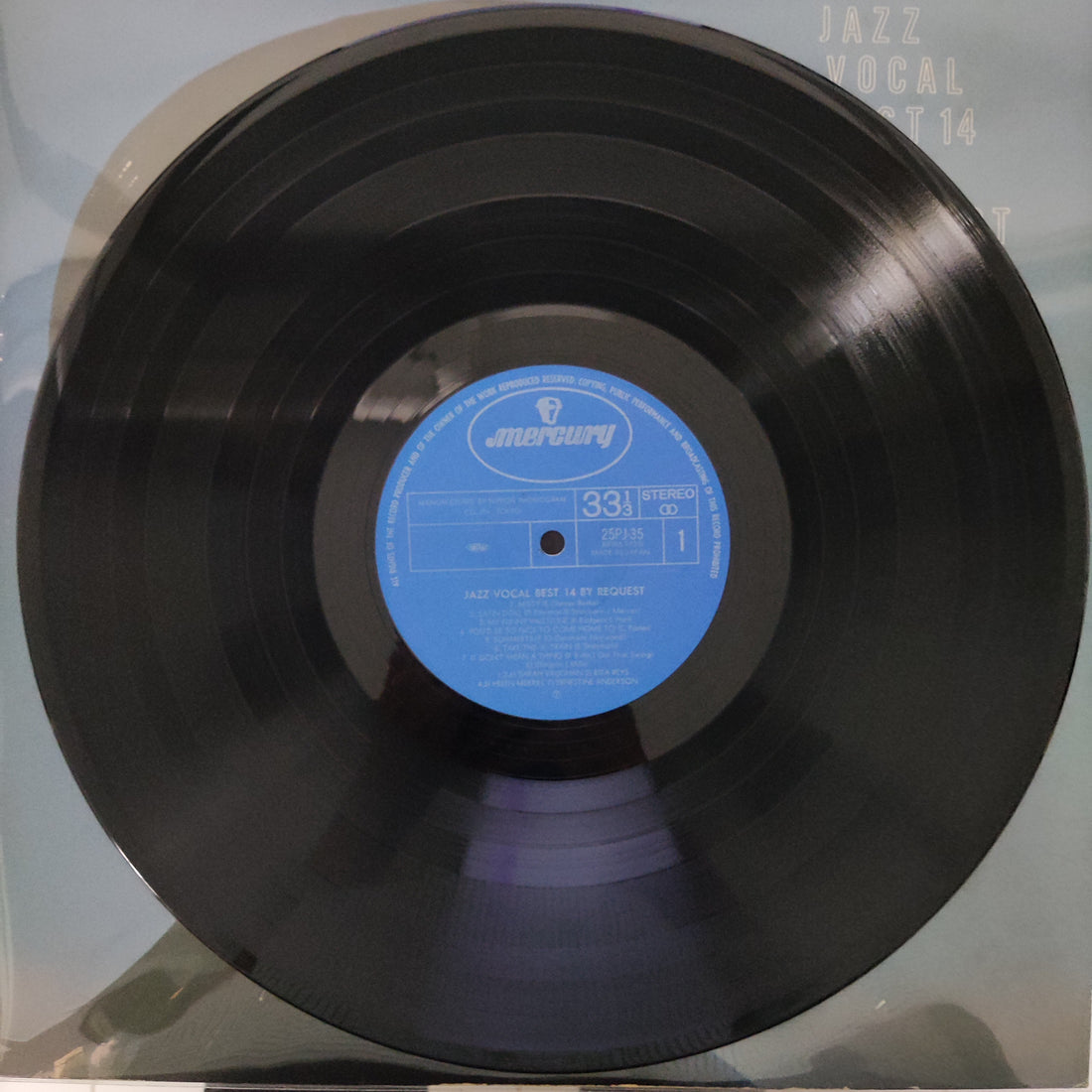 แผ่นเสียง Various - Jazz Vocal Best 14 By Request Vinyl VG+